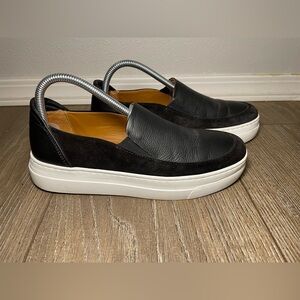 M. Gemi Loafers Black Size 39.5 (8.5)